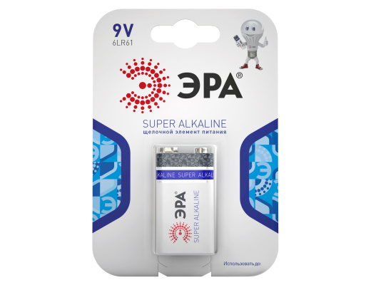 Batarejki_ERA_9V_6LR61-1BL_SUPER_Alkaline