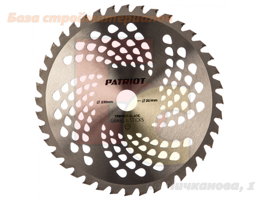 Disk_lezvie_Patriot_TBS40_dlya_benzinovyh_trimmerov_230mm