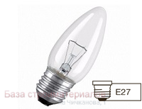 Elektrich_lampa_60Vt_svecha_OSRAM