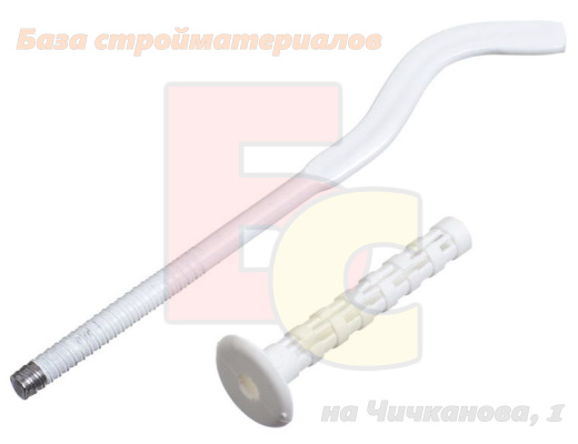 Kronshtejn_dlya_radiatora_ploskij_s_dubelem_300mm