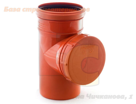 Reviziya_PP_d_110_dlya_naruzhnoj_kanalizacii_ryzhaya_RosTurPlast