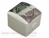 Rozetka_1_mest_OP_EVA_16A_s_z_EL-BI_s_kryshkoj_IP54_ulichnaya