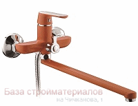 Smesitel_dlya_vanny_FRAP_D35_rychazhnyj_F2232_oranzhevyj_ploskij_nos_35sm